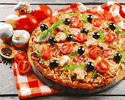 Stillleben Malen nach Zahlen GX28207