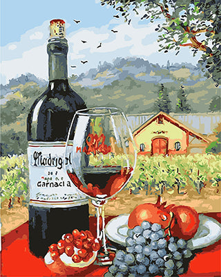 Stillleben Malen nach Zahlen GX28236