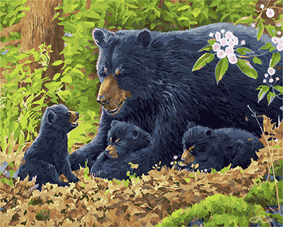 Tier Malen nach Zahlen GX28248