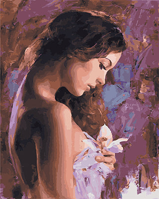 Porträt Malen nach Zahlen GX28254