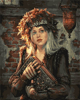 Porträt Malen nach Zahlen GX28268