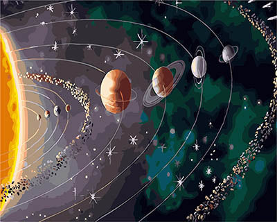 Natur Malen nach Zahlen GX28317