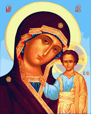 Porträt Malen nach Zahlen GX28364