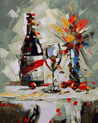 Stillleben Malen nach Zahlen GX28370