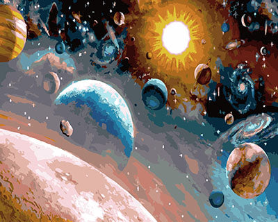 Natur Malen nach Zahlen GX28375