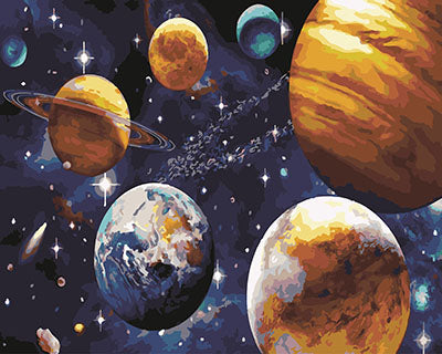 Natur Malen nach Zahlen GX28376