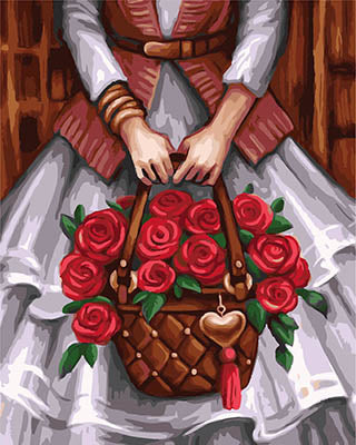 Porträt Malen nach Zahlen GX28422