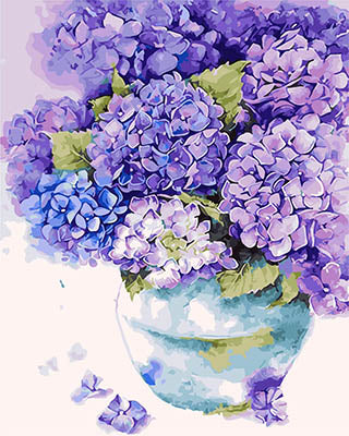 Blume Malen nach Zahlen GX28433