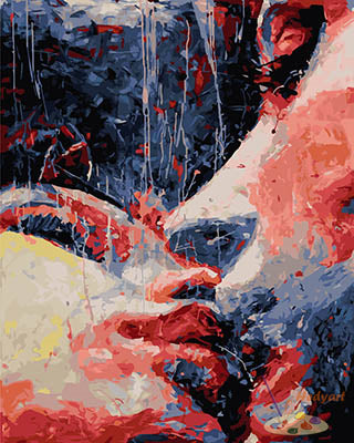 Liebe Malen nach Zahlen GX28444