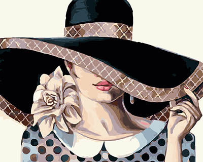 Porträt Malen nach Zahlen GX28457