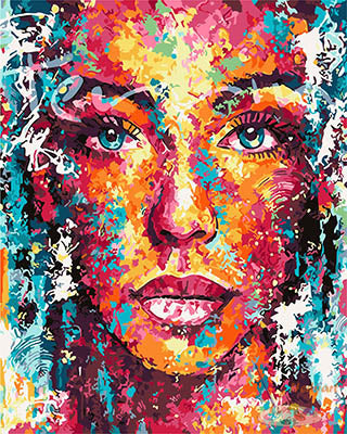 Bunt Malen nach Zahlen GX28463