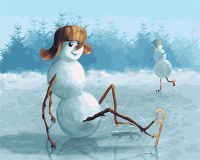 Cartoon Malen nach Zahlen GX28472