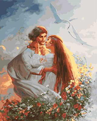 Porträt Malen nach Zahlen GX28497