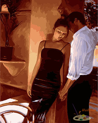 Liebe Malen nach Zahlen GX28498