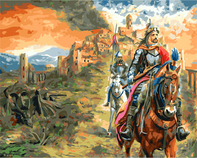 Porträt Malen nach Zahlen GX28530