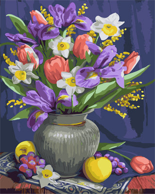 Blume Malen nach Zahlen GX28539