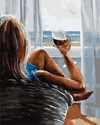 Porträt Malen nach Zahlen GX28551