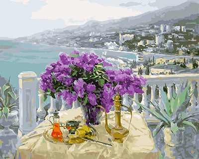 Blume Malen nach Zahlen GX28575