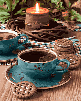 Stillleben Malen nach Zahlen GX28576