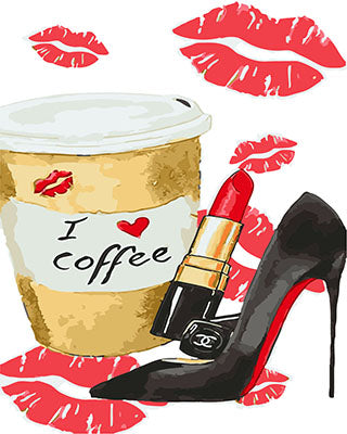 Stillleben Malen nach Zahlen GX28587