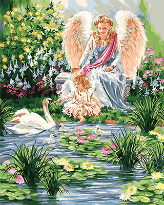 Porträt Malen nach Zahlen GX28588