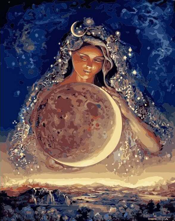 Porträt Malen nach Zahlen For Adult GX2860