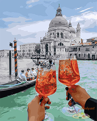 Moment Malen nach Zahlen GX28603