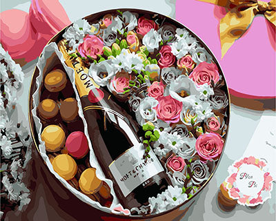 Stillleben Malen nach Zahlen GX28608