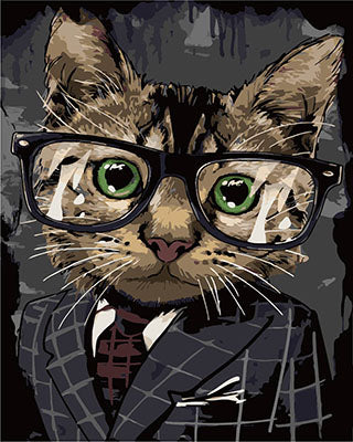 Hund & Katze Malen nach Zahlen GX28627