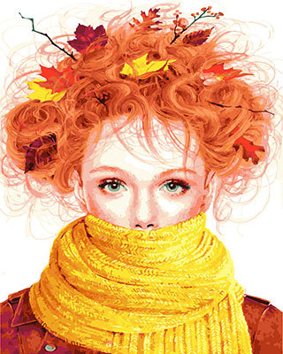 Porträt Malen nach Zahlen GX28635