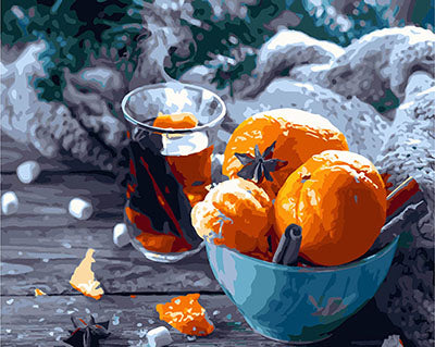 Stillleben Malen nach Zahlen GX28644