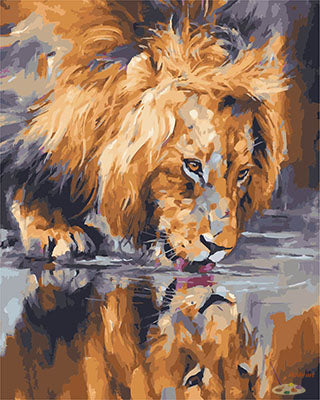 Tier Malen nach Zahlen GX28650