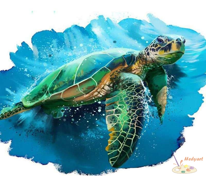 Tier Malen nach Zahlen GX2867