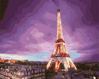 Stadt Malen nach Zahlen GX28710