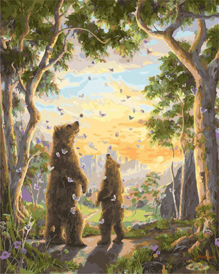 Tier Malen nach Zahlen GX28711