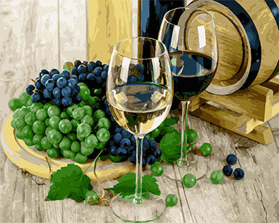 Stillleben Malen nach Zahlen GX28716