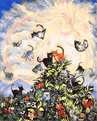 Hund & Katze Malen nach Zahlen GX28736