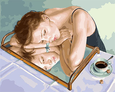 Porträt Malen nach Zahlen GX28777