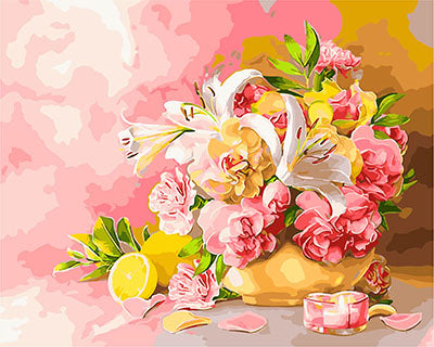 Blume Malen nach Zahlen GX28783