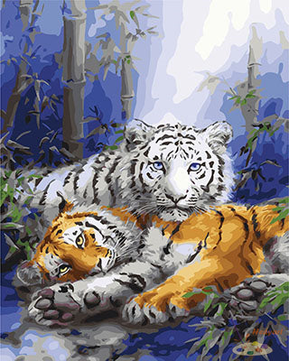 Tier Malen nach Zahlen GX28811