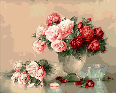 Blume Malen nach Zahlen GX28873