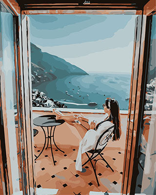 Porträt Malen nach Zahlen GX28879