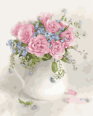 Blume Malen nach Zahlen GX28881