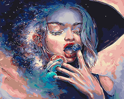 Porträt Malen nach Zahlen GX28887