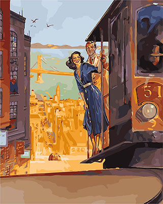 Porträt Malen nach Zahlen GX28908