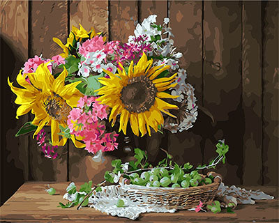 Blume Malen nach Zahlen GX28911