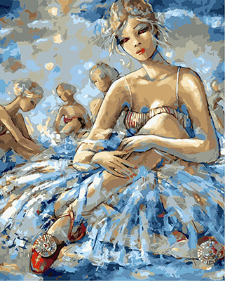 Porträt Malen nach Zahlen GX28932