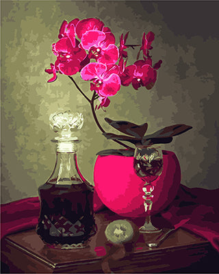 Blume Malen nach Zahlen GX28943