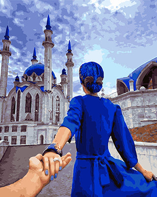 Porträt Malen nach Zahlen GX28944