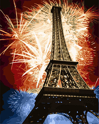 Stadt Malen nach Zahlen GX28946